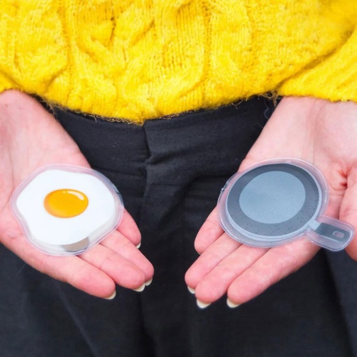 Hand warmer for egg and frying pan (2 units)