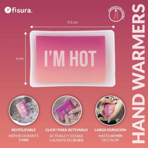 Aquecedor de mãos Fisura "I'm Hot"
