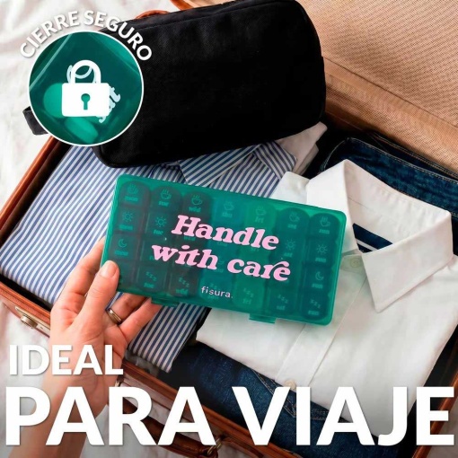 Fissure Tablet Box "Handle With Care"