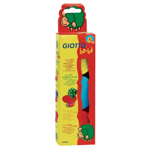 Plasticina GIOTTO Be-bè 3 cores 462501