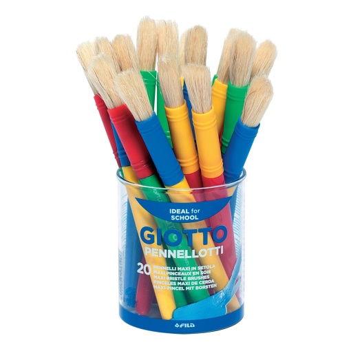 Pincel maxi redondo pelo natural GIOTTO