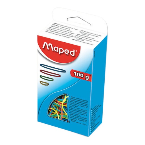 Elásticos MAPED 100g 4 cores/tamanhos