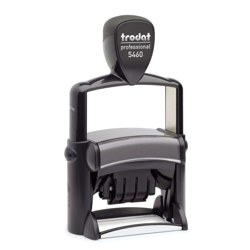 Datador autotintado TRODAT Professional 5460 com placa de texto 56x33mm