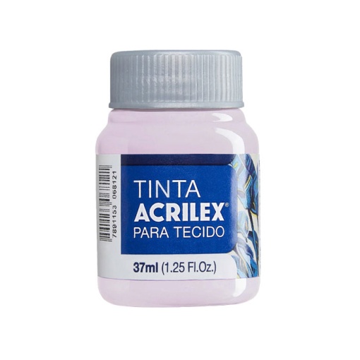 Tinta para tecido ACRILEX lavanda pastel 587 37ml