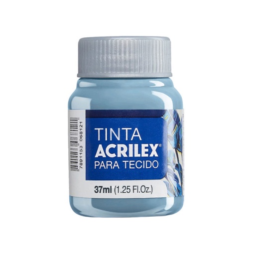 Tinta para tecido ACRILEX azul inverno 584 37ml