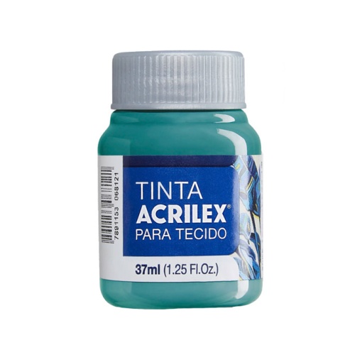 Tinta para tecido ACRILEX azul marinho 803 37ml