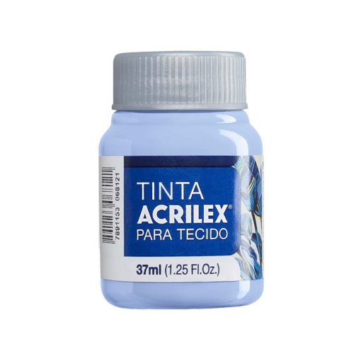 Tinta para tecido ACRILEX azul bebé 811 37ml