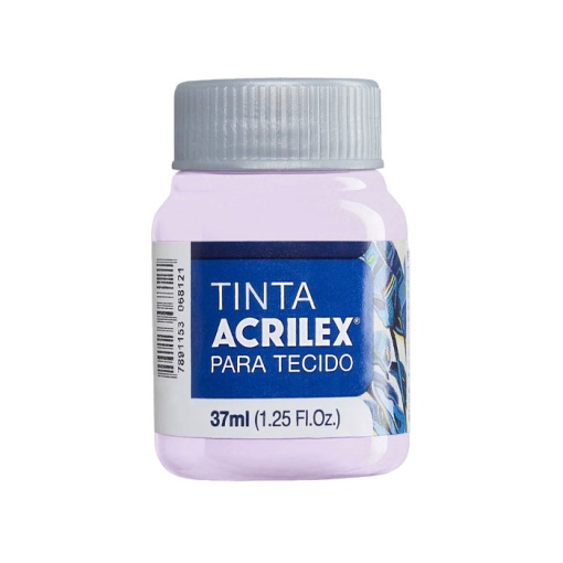 Tinta para tecido ACRILEX lilás bebé 809 37ml