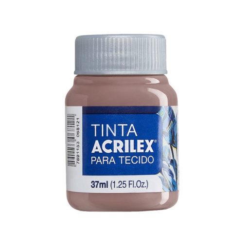 Tinta para tecido ACRILEX cappuccino 585 37ml