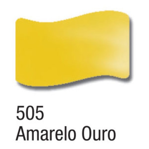 Verniz Vitral ACRILEX Amarelo Ouro 505 37ml