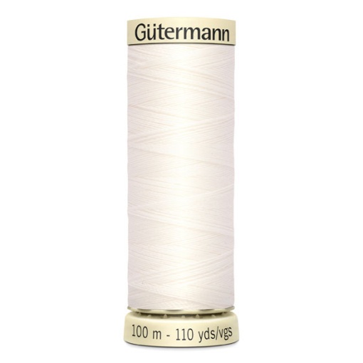 Linha de costura GUTERMANN Cosetudo 100m pérola 111