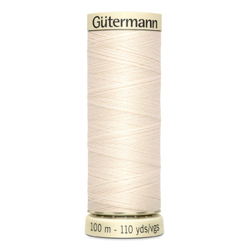 Linha de costura GUTERMANN Cosetudo 100m bege 802