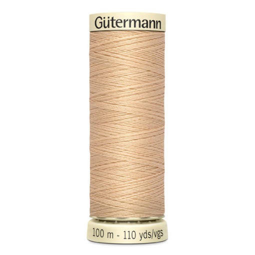 Linha de costura GUTERMANN Cosetudo 100m bege 421