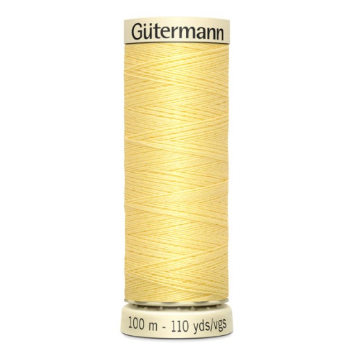 Linha de costura GUTERMANN Cosetudo 100m amarelo 578