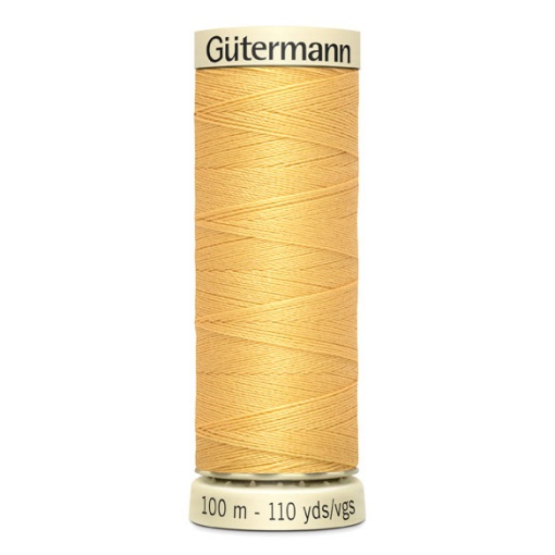 Linha de costura GUTERMANN Cosetudo 100m amarelo 415