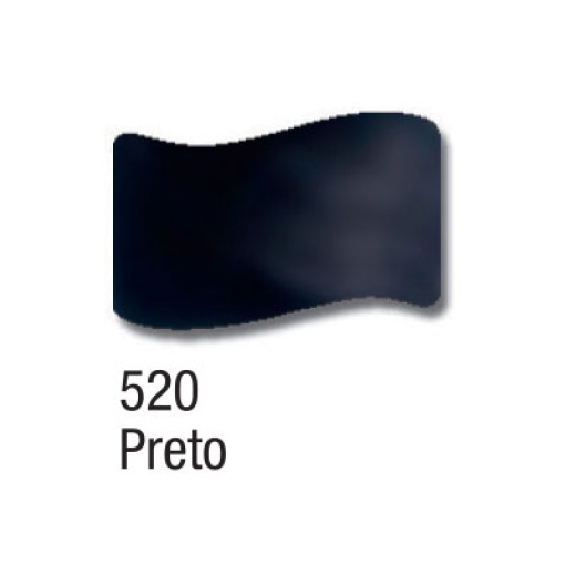 Esmalte vitral ACRILEX preto 520 37ml