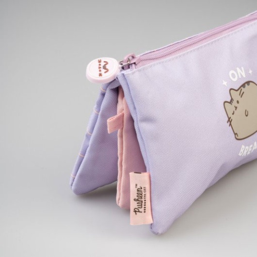 ESTOJO ESCOLAR PUSHEEN MOMENTS TRIPLO MARE0283