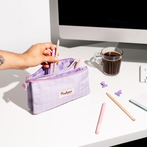 ESTOJO ESCOLAR PUSHEEN MOMENTS TRIPLO MARE0283