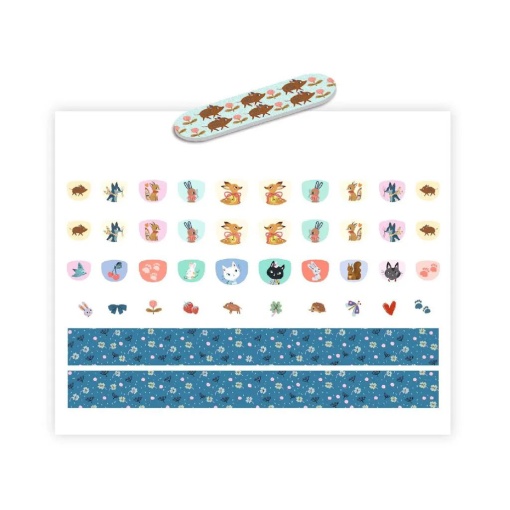 Autocolantes para Unhas - Animais (50 unidades) DJECO