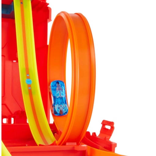 HOT WHEELS TRACK BUILDER PISTA BIDAO DE GASOLINA ACROBACIAS EXTREMAS MATTEL HDX78