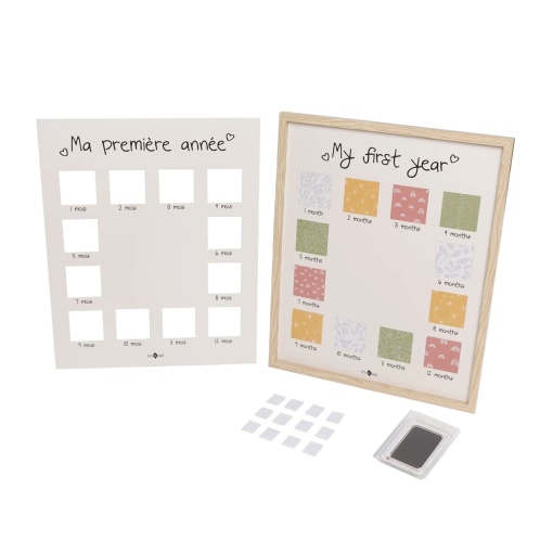 Quadro "My First Year" Petit Artichaud