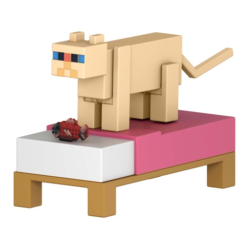 Minecraft figura Gato Persa MATTEL
