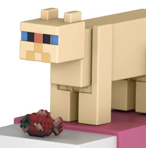 Minecraft figura Gato Persa MATTEL