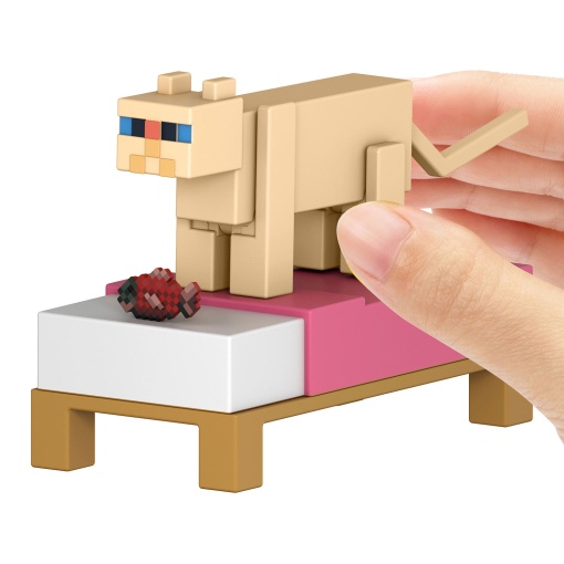Minecraft figura Gato Persa MATTEL