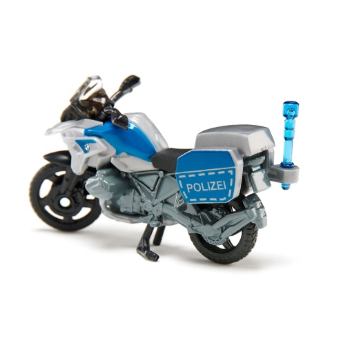 Mota de polícia BMW miniatura SIKU