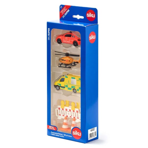 Conjunto de veículos de emergência médica miniatura SIKU