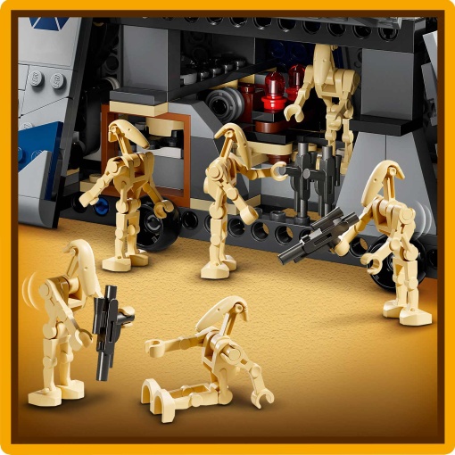 LEGO Star Wars MTT separatista da batalha de Felucia 75435