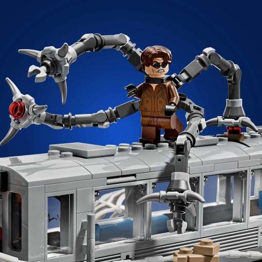 LEGO Marvel Spider-Man contra Dock Ock - cena do metro 76321