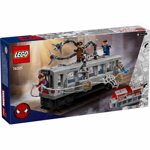 LEGO Marvel Spider-Man contra Dock Ock - cena do metro 76321