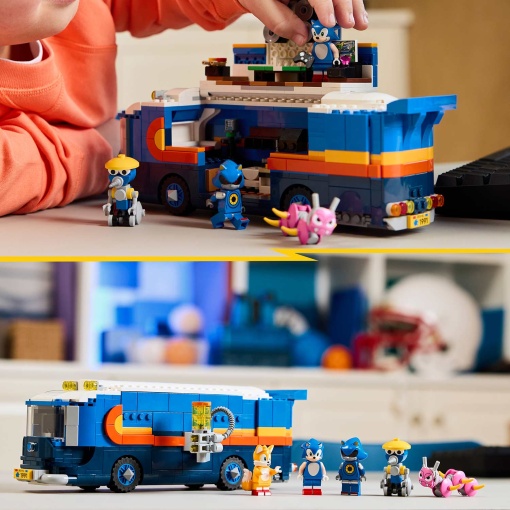LEGO Sonic The Hedgehog camião de comando Team Sonic 77006