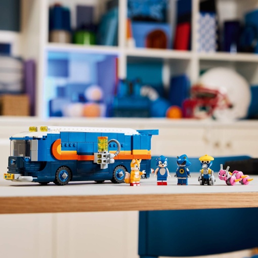 LEGO Sonic The Hedgehog camião de comando Team Sonic 77006