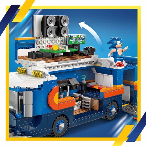 LEGO Sonic The Hedgehog camião de comando Team Sonic 77006