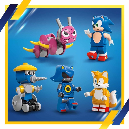 LEGO Sonic The Hedgehog camião de comando Team Sonic 77006