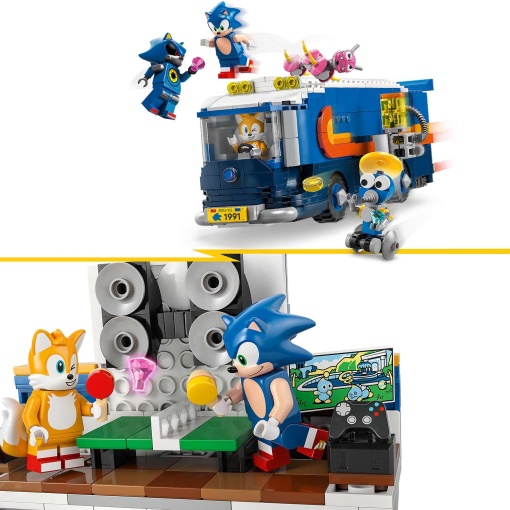 LEGO Sonic The Hedgehog camião de comando Team Sonic 77006