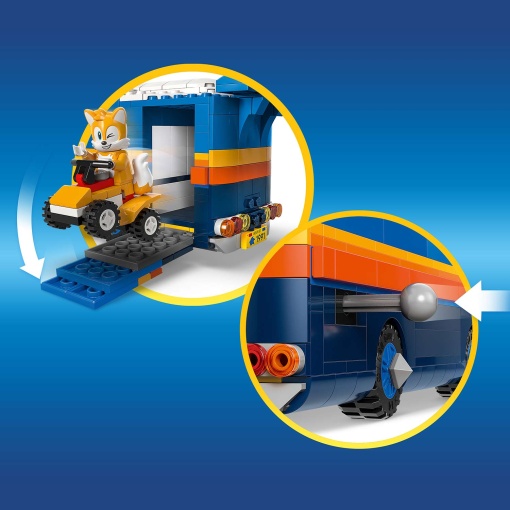 LEGO Sonic The Hedgehog camião de comando Team Sonic 77006