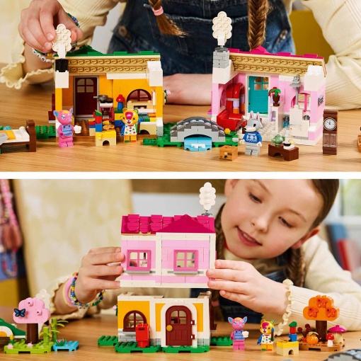LEGO Animal Crossing casas criativas: estações do ano 77057