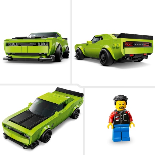 LEGO Speed Champions carro desportivo Dodge Challenger SRT Hellcat 77237