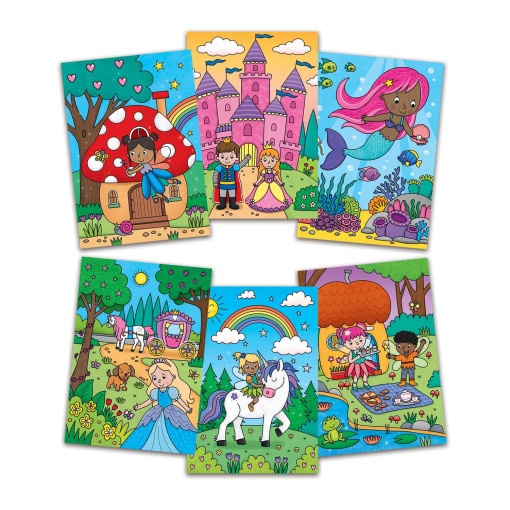LIVRO DE COLORIR WATER MAGIC - FAIRYTALES DISET GALT 1150400312