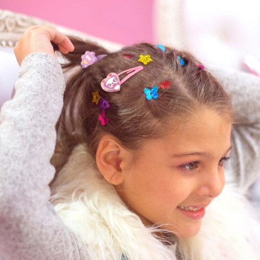 ESPELHO MAGICO COM BRILHANTES PARA CABELO JUMBO FUNLOCKETS 1120100564