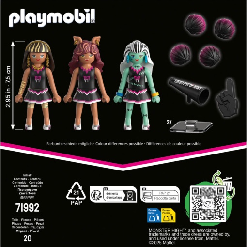 PLAYMOBIL MONSTER HIGH FEAR SQUAD 71992