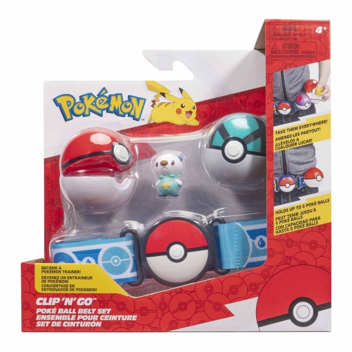 Pokémon clip 'n' go cinto de ataque BIZAK sortido