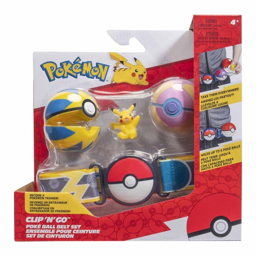 Pokémon clip 'n' go cinto de ataque BIZAK sortido