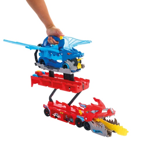 HOT WHEELS City dragão duplo supremo transportador Mattel JBM72