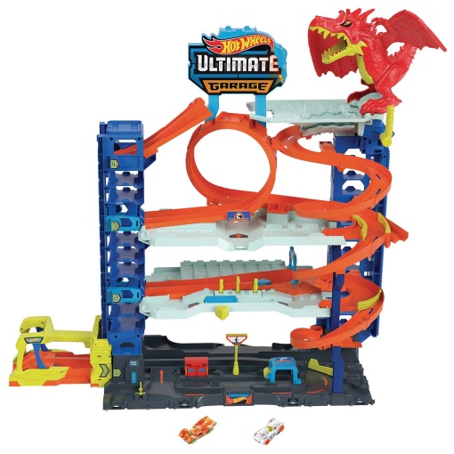 HOT WHEELS City pista super garagem Mattel HKX48