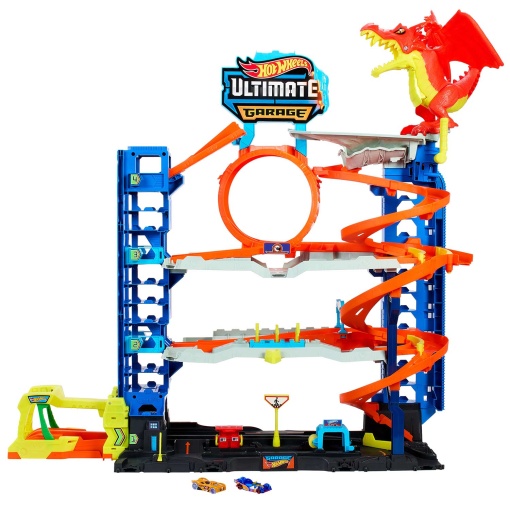 HOT WHEELS City pista super garagem Mattel HKX48