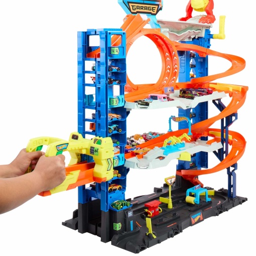 HOT WHEELS City pista super garagem Mattel HKX48